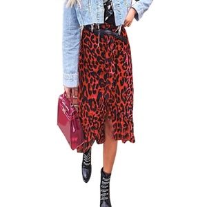 WOMEN'S SKIRT ASYMMETRIC HEM NEW WITHOUT TAG-SIZE XL but is like 8/10